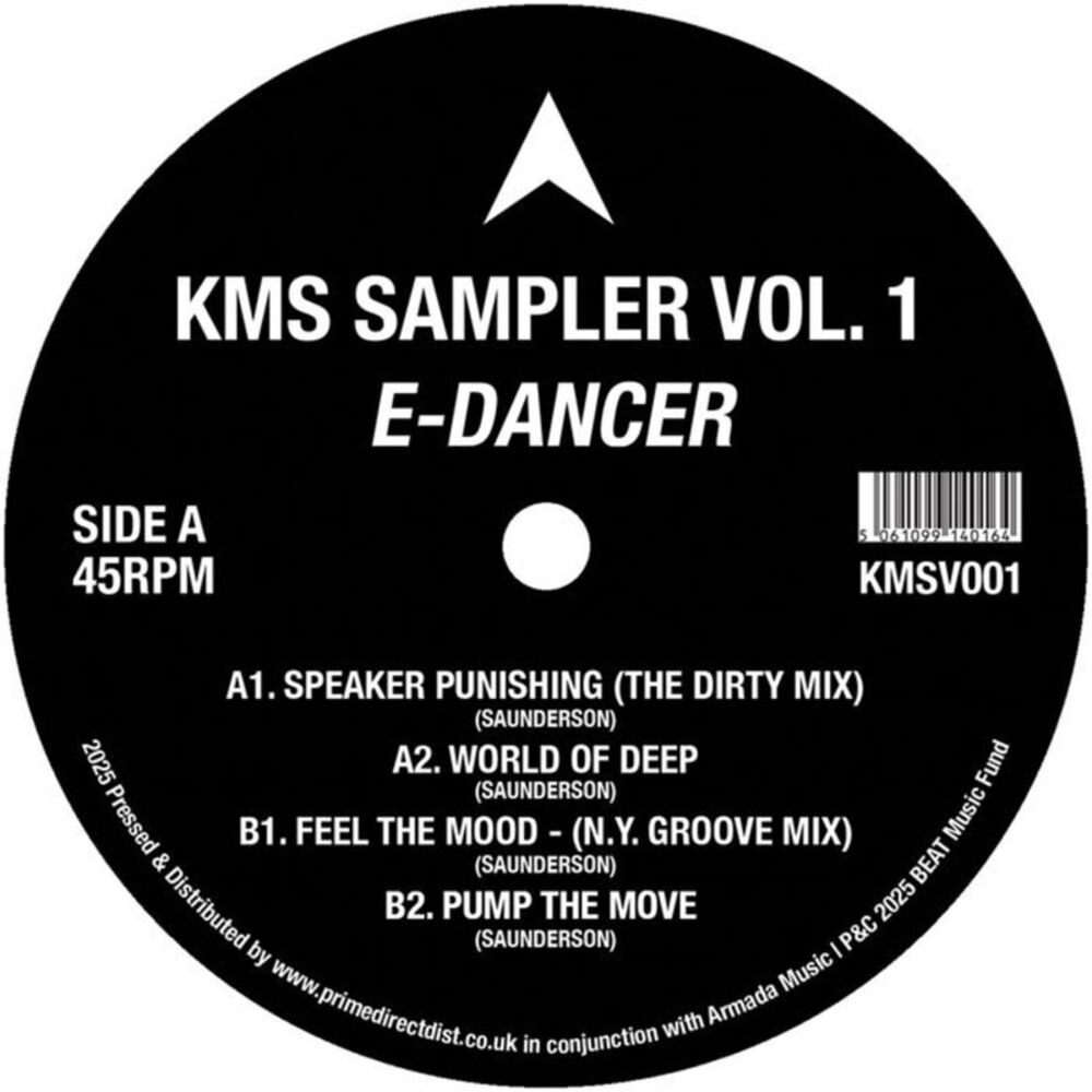 E-Dancer - KMS Sampler Vol. 1  12-INCH SINGLE